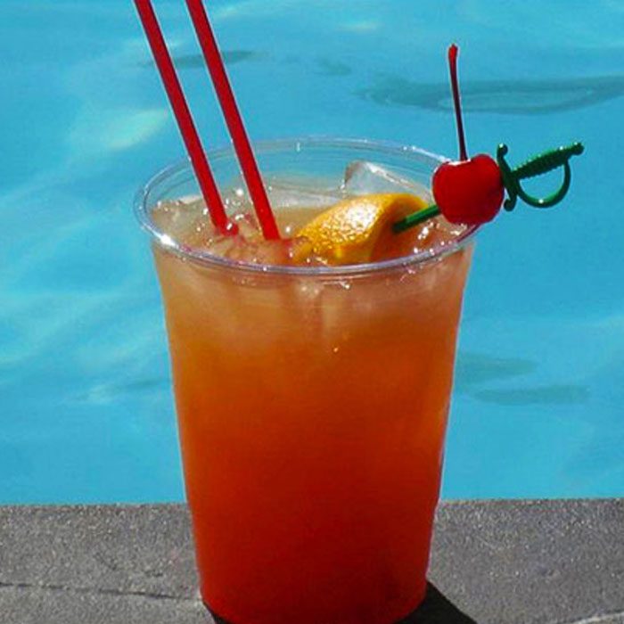 Caribbean Rum Punch is the national cocktail of Belize. It is the most popular liquor in the region. made with liqours from Belize.